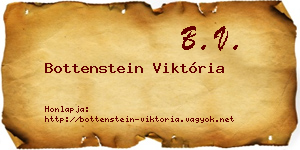 Bottenstein Viktória névjegykártya